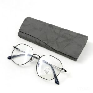 Geometric Polygon Blue Light Blocking Glasses | Non-Prescription Anti-Eyestrain Computer Glasses