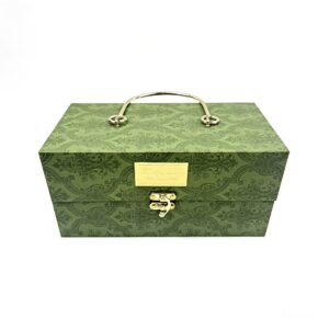 Vintage Green Patterned Gift Box