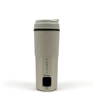 SDRNKA Portable Electric Heating Cup - 316 Stainless Steel Travel Kettle with Temperature Control & Keep Warm