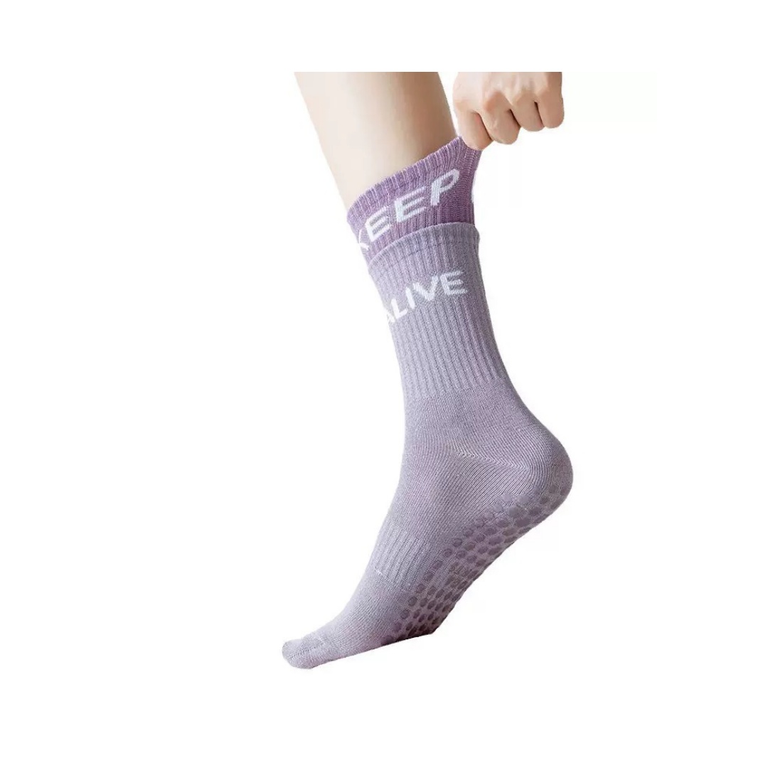 Custom Non-Slip Yoga Socks