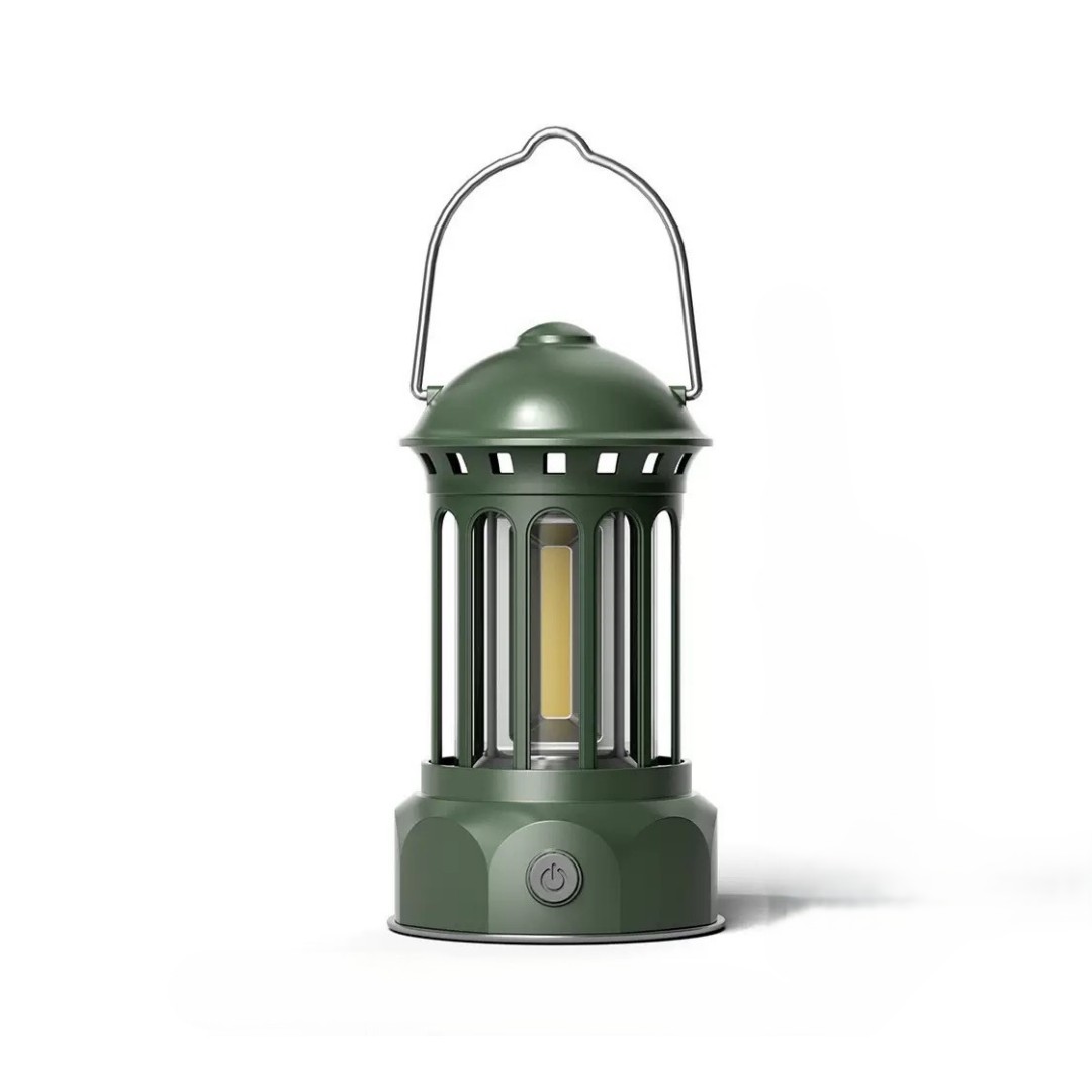 Elegant Green Retro Lantern